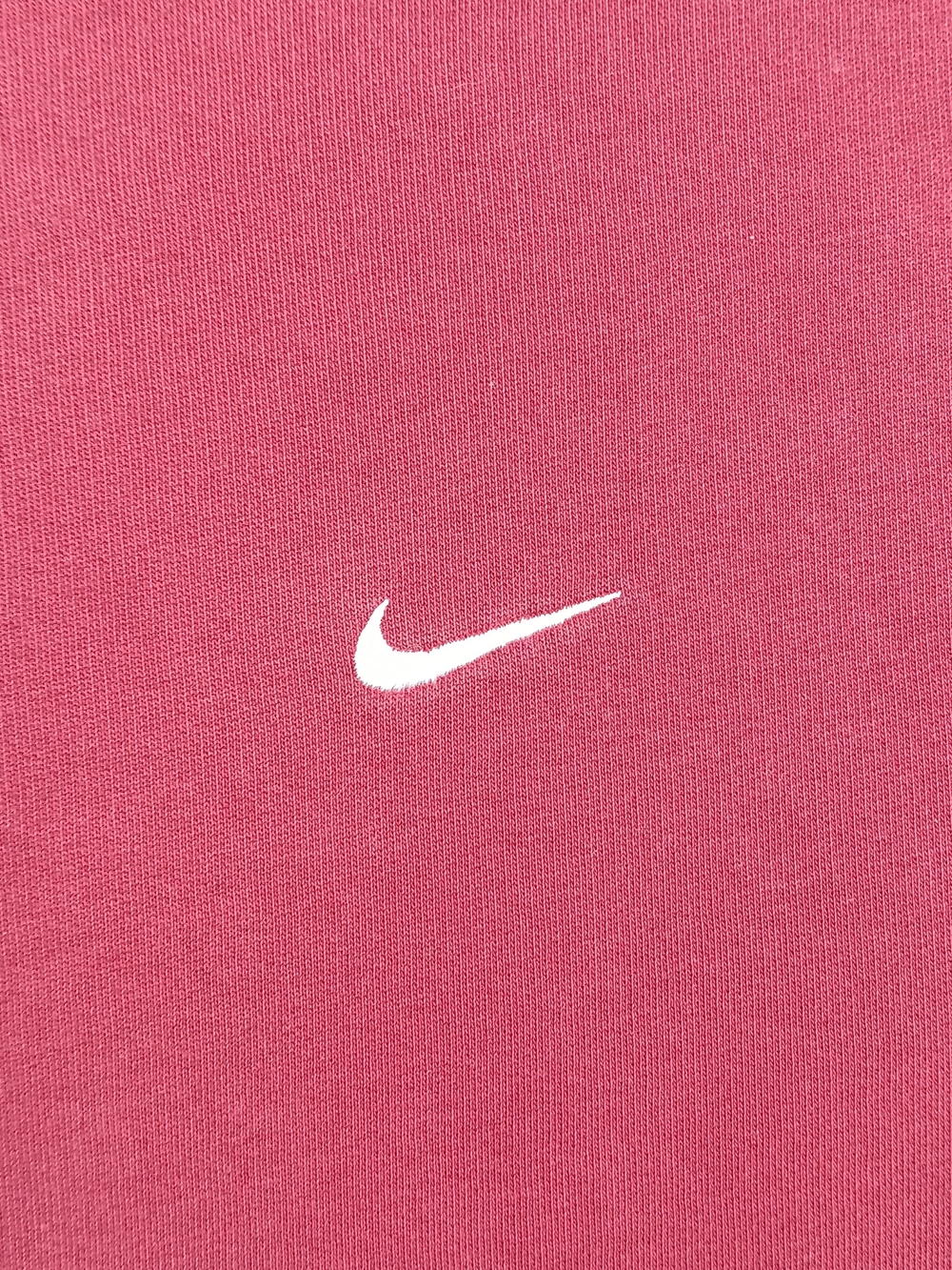 Vintage Nike Sweatshirt Mens Large Red Oversized Crewneck Single Swoosh Y2K - Picture 5 of 11